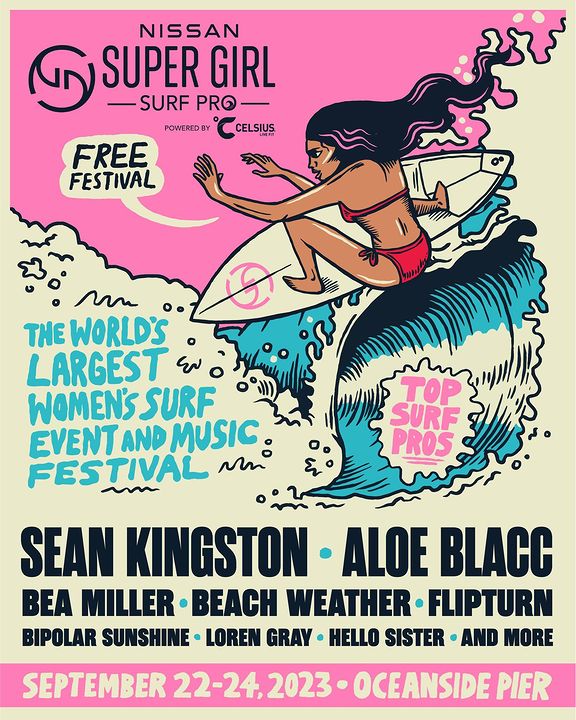 Super Girl Surf Pro - Stop By The Rusty Booth To WIN