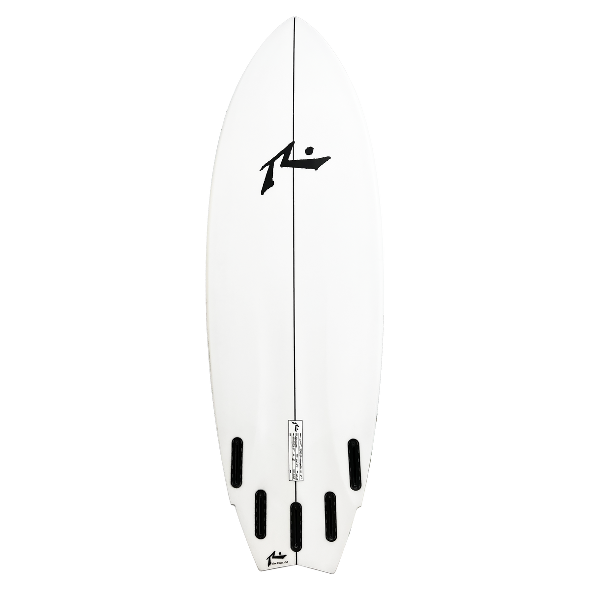 Heckler - Bottom View - Rusty Surfboards