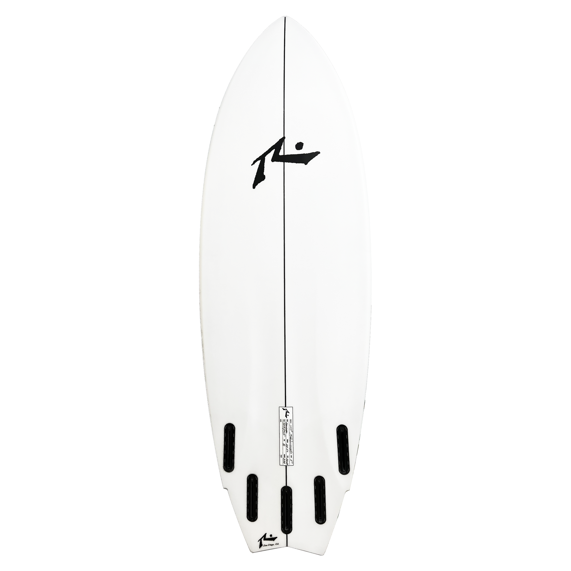 Heckler - Deck View - Rusty Surfboards
