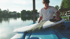 Video of the Barb wakesurf with Clint Preisendorfer