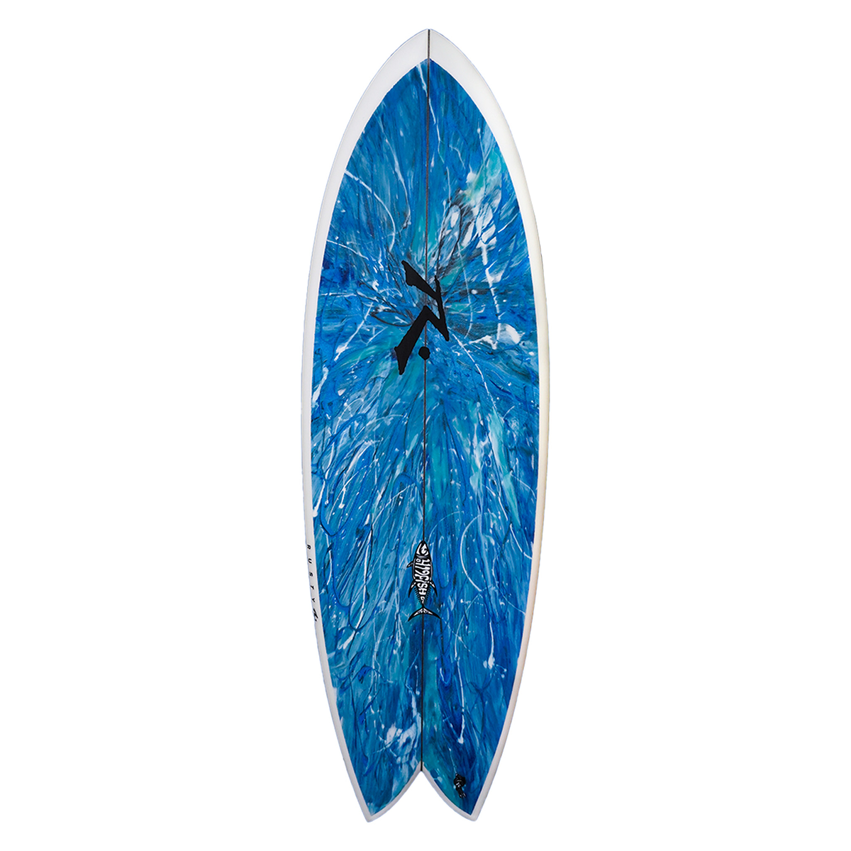 419fish - Alternative - Rusty Surfboards - Top View - Dark Blue