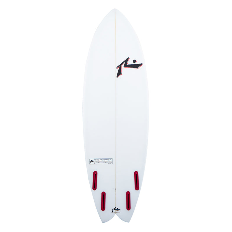 Fish Quattro - Alternative - Rusty Surfboards - Top View