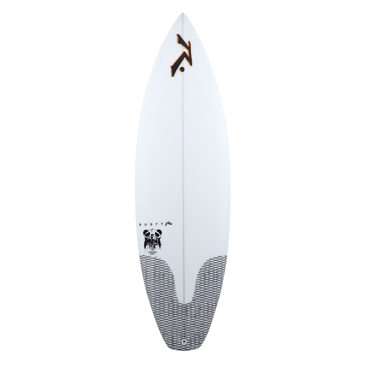 Panda - High Performance Shortboard - Rusty Surfboards - Top View