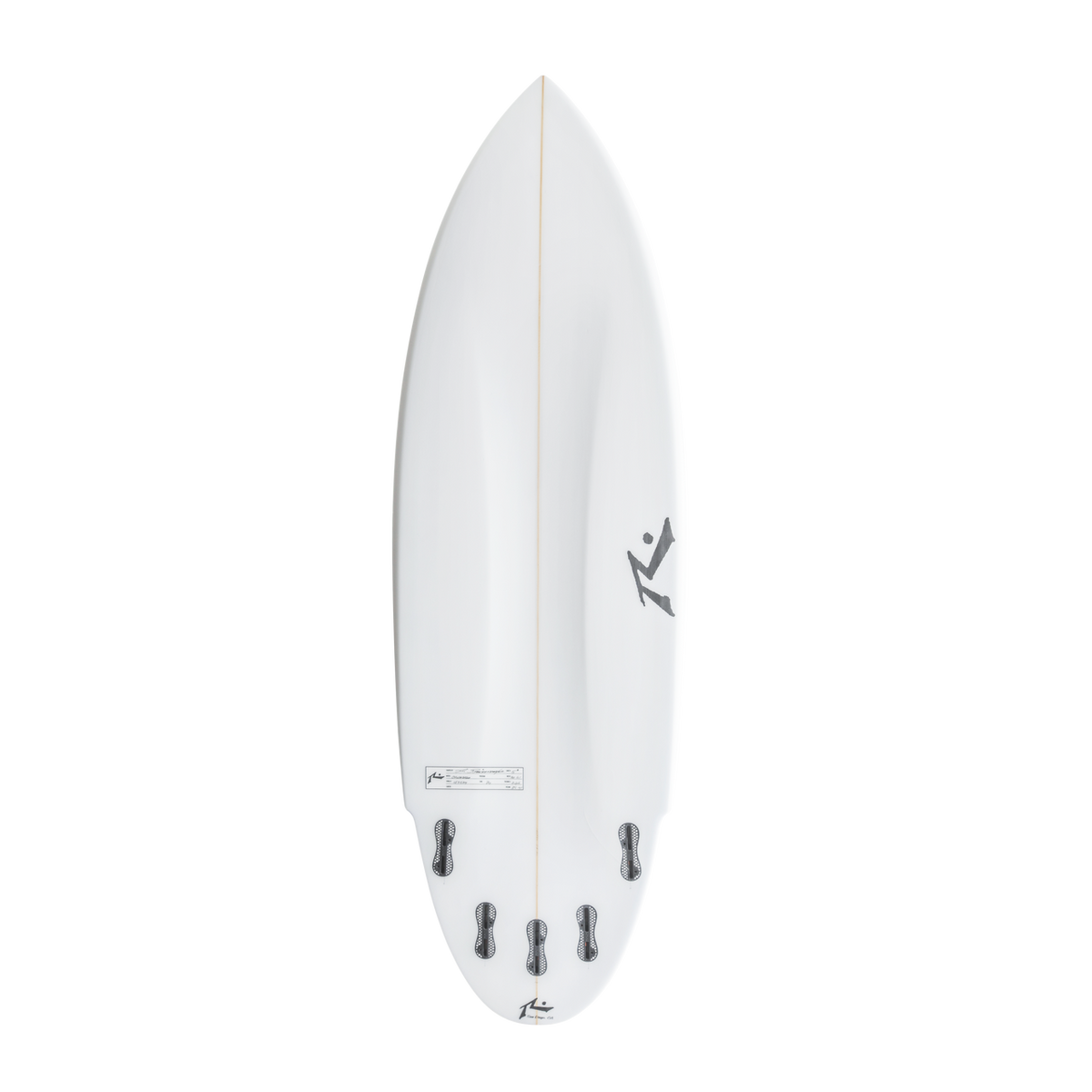 Chupacabra - High Performance Shortboard - Rusty Surfboards - Bottom View