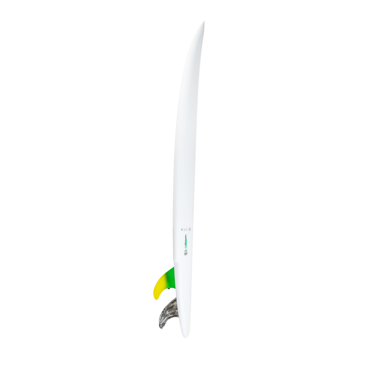 Chupacabra - High Performance Shortboard - Rusty Surfboards - Rail View