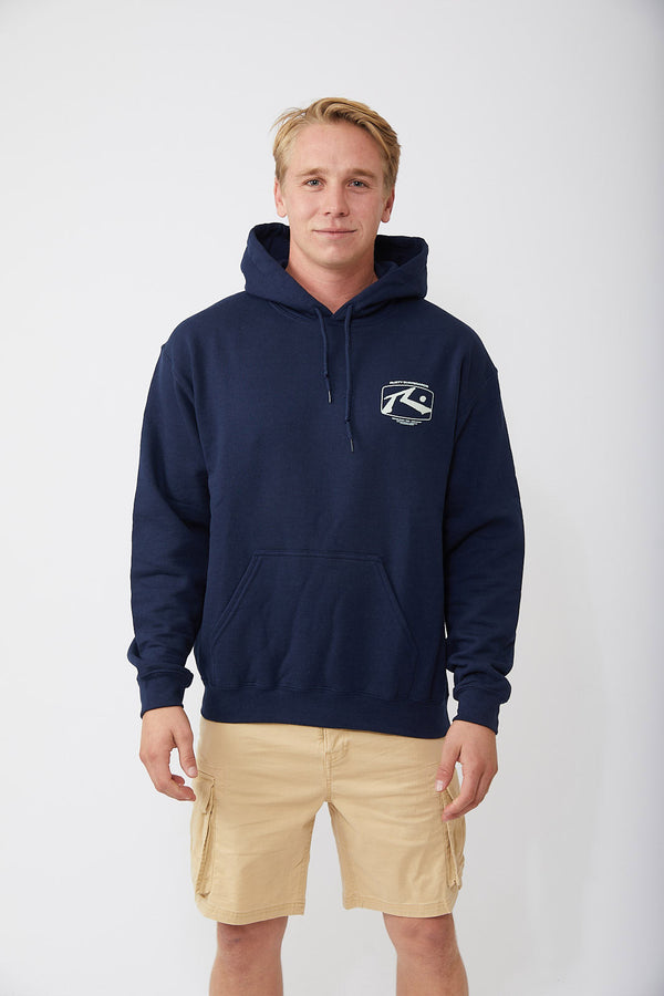 Rusty USA Bento Hooded Fleece NAVY