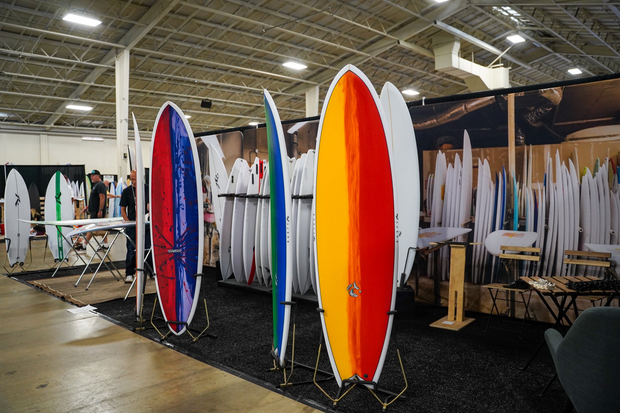 Boardroom Show Rusty Surfboards
