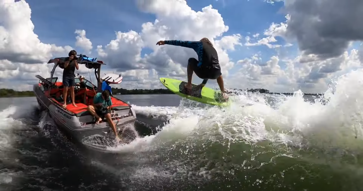 Zeke Lands First-Ever Kickflip Wakesurfing - Rusty Surfboards
