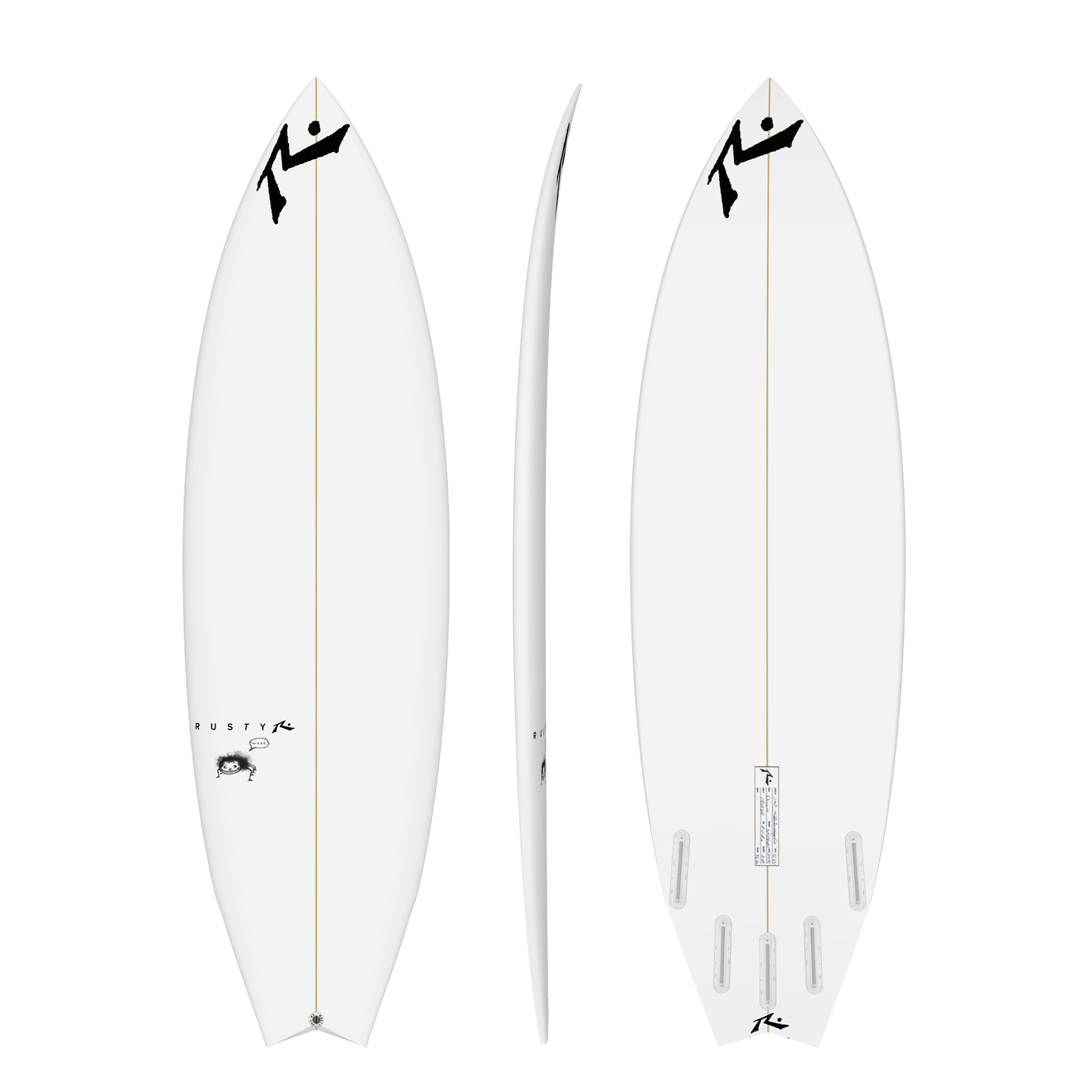 ラスティ サーフボード Vintage Rusty surfboard 7' 5” x 18” across ラスティ サーフボード Vintage Rusty surfboard 7' 5” x 18” across