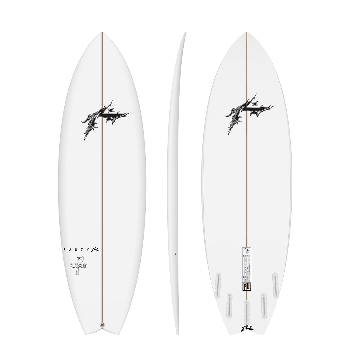 Rusty 419 Fish Alternative Twin Fin Surfboard | Shop now