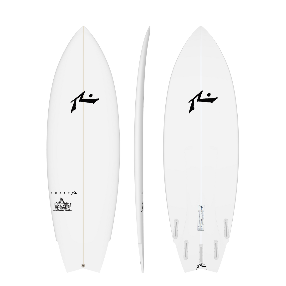 Rusty Heckler surfboard