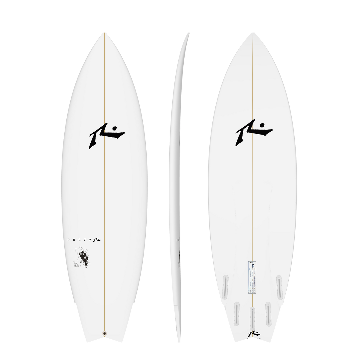 Rusty Hustler surfboard