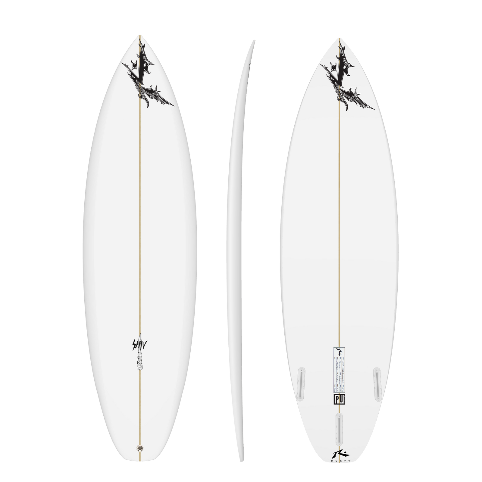 Flat Deck Collection - Rusty Surfboards
