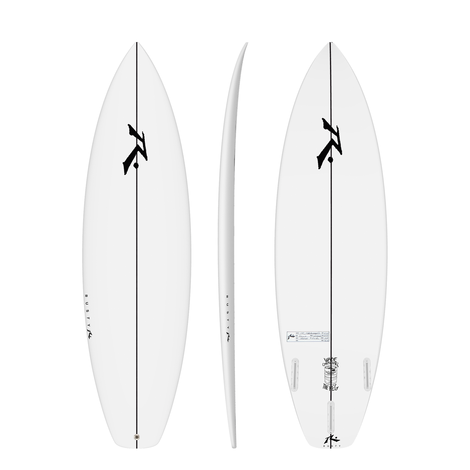 Rusty Surfboards 7'2