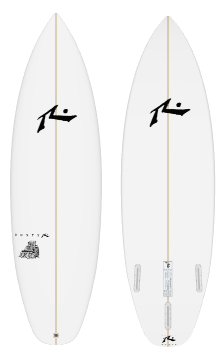 Rusty Dozer surfboard