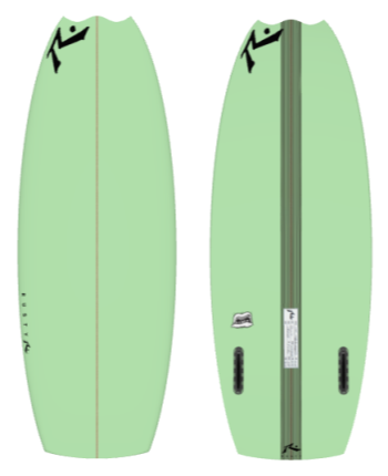 Snaggle Tooth 2.0 4&#39;8&quot; x 19.75 X 1.97 - 24.00L, Squash, 2x  Futures Fin Boxes, EPS - ID:926304