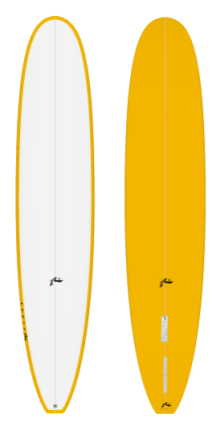 Utility 9&#39;6&quot; x 22.75 X 3.12 - 77.60L, Squash, 1x  Single Box 10.5 Fin Box, PU - ID:931843