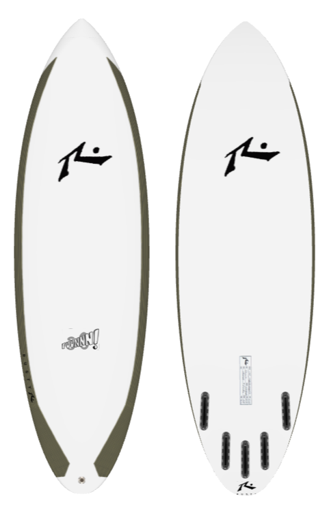 So Fun 6&#39;0&quot; x 20.75 X 2.6 - 37.00L, Round, 5x  Futures Fin Boxes, EPS Carbon Rails - ID:926339