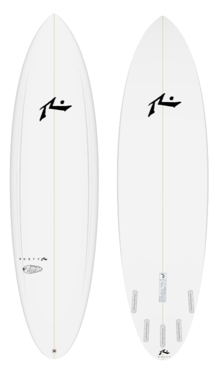 Zeppelin 5&#39;8&quot; x 20.75 X 2.75 - 36.30L, Round, 5x  Futures Fin Boxes, PU - ID:994824