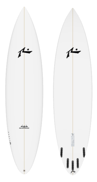 Blackbird 8&#39;0&quot; x 22.1 X 3.0 - 55.80L, Round Pin, 5x  Futures Fin Boxes, PU - ID:926407