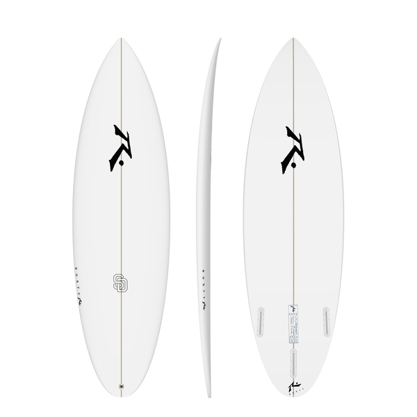 Rusty SD RT RE surfboard