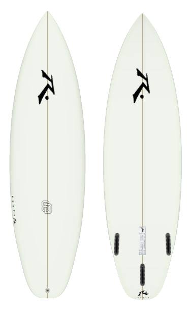 SD 6&#39;3&quot; x 19.88 X 2.73 - 36.20L, Squash, 3x  Futures Fin Boxes, PU - ID:926283