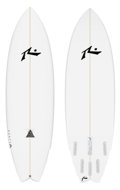 Illuminati 6&#39;4&quot; x 21.0 X 2.8 - 41.70L, Triple Wing Swallow, 5x  Futures Fin Boxes, EPS - ID:1033113