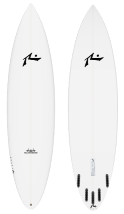 Blackbird 7&#39;6&quot; x 21.25 X 2.95 - 49.20L, Round Pin, 5x  Futures Fin Boxes, PU - ID:926386