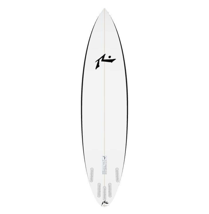 Blackbird 6'9" x 18.75 X 3 - 38.2L, Round Pin, 5x  Futures Fin Boxes, PU - ID:1174325