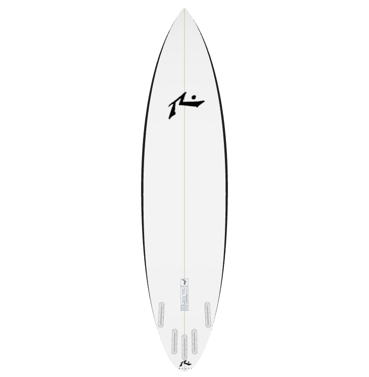 Blackbird 7'0" x 19.5 X 2.8 - 39.5L, Round Pin, 5x  Futures Fin Boxes, PU - ID:1174326
