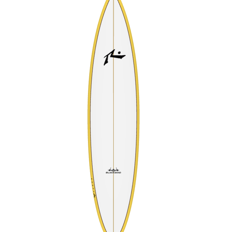 Blackbird 8'0" x 19.75 X 2.9 - 49L, Round Pin, 5x  Futures Fin Boxes, PU - ID:1174329
