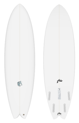 NSMF - Not So Moby Fish 6&#39;6&quot; x 21.0 X 2.7 - 42.00L, Swallow, 4x  Futures Fin Boxes, PU - ID:926170