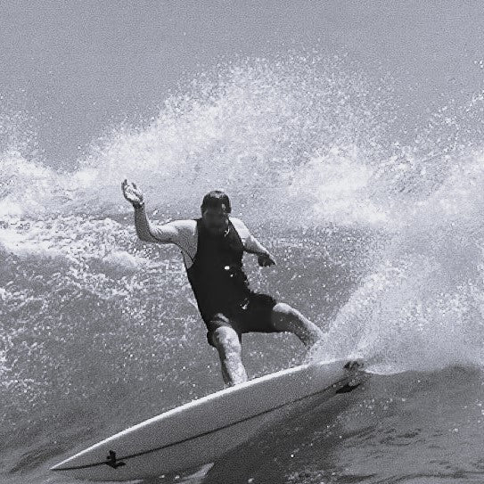 Rusty Preisendorfer surfing a big board - Rusty Surfboards - Mobile