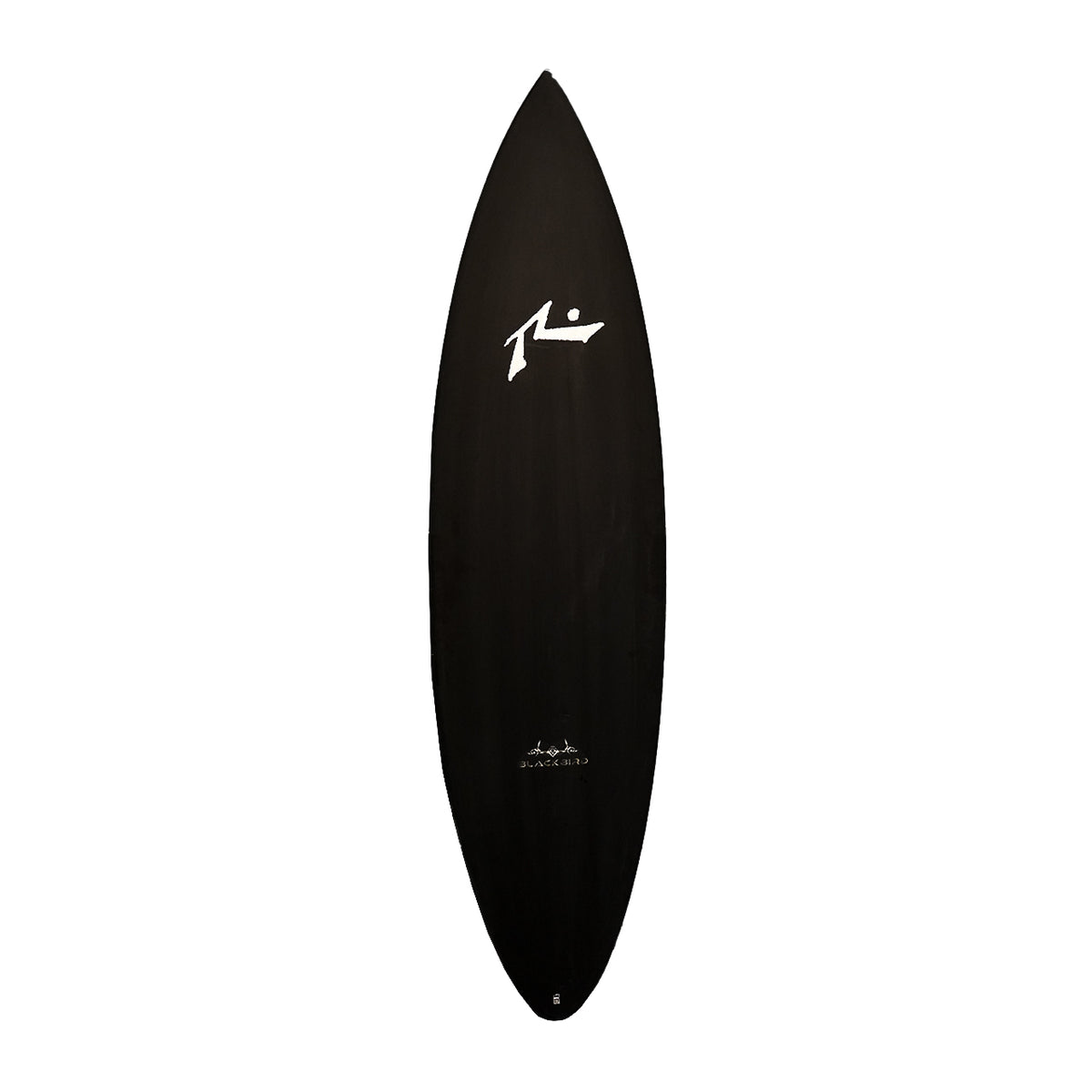 Black Blackbird Deck View - Rusty Surfboards