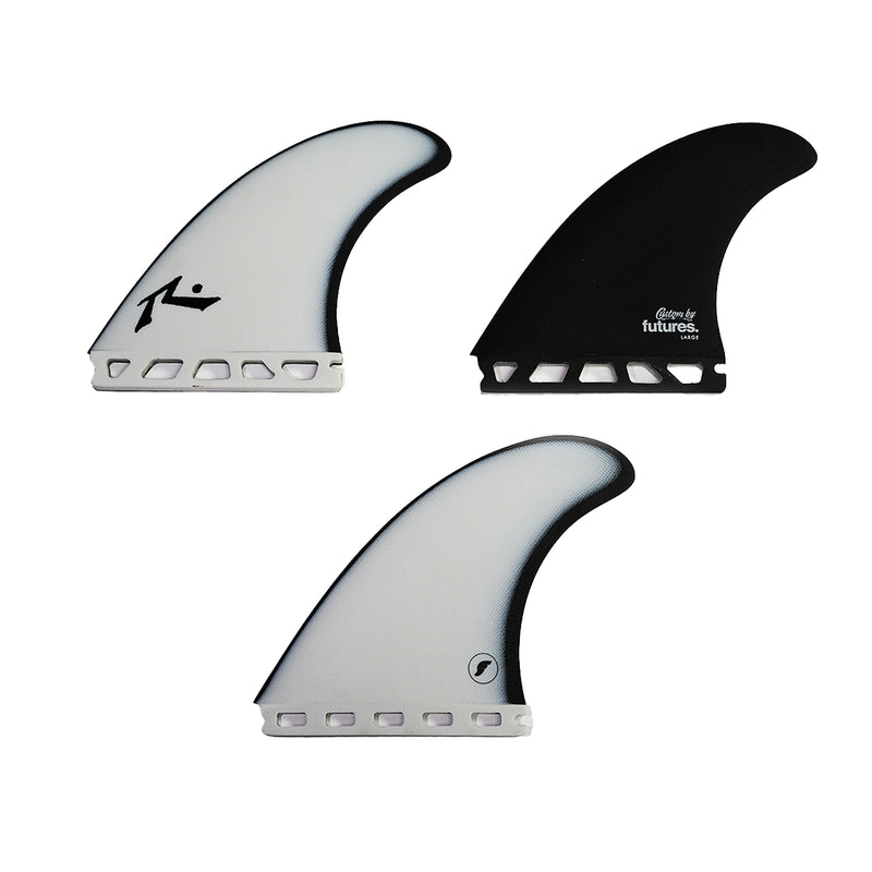 Rusty x Futures Thruster Fin Set
