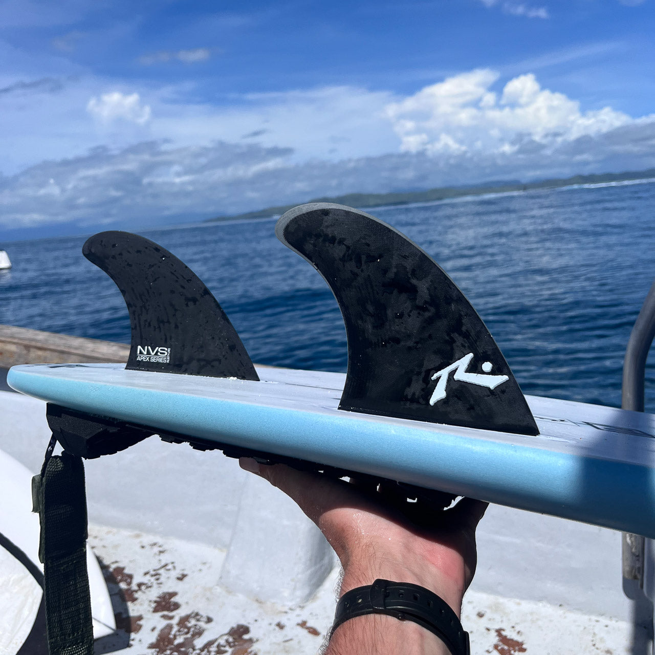 Rusty 5 Fin Tri-Quad Fin Set | Shop Rusty Surfboards