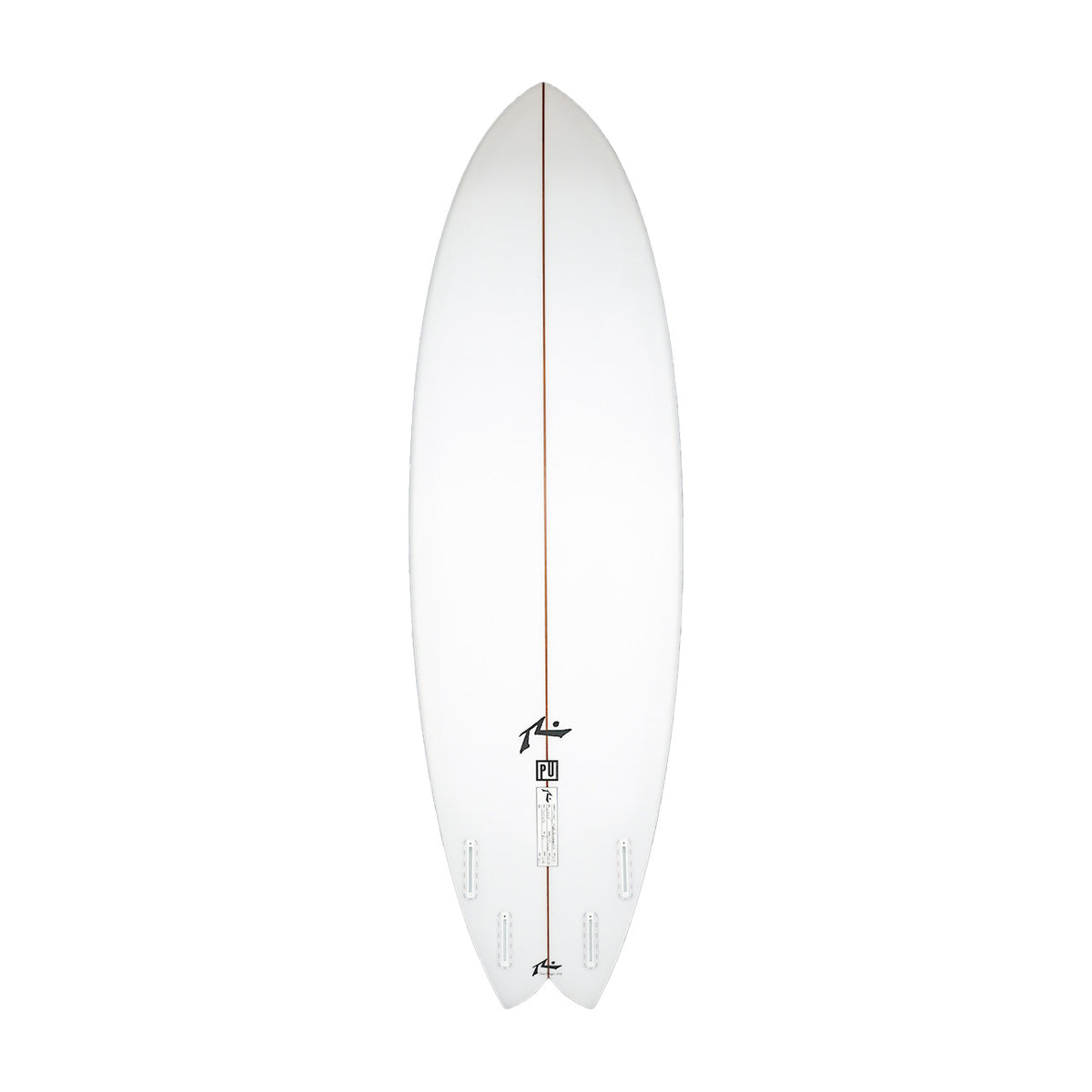 Not So Moby Fish - Clear - Bottom - Rusty Surfboards In Stock