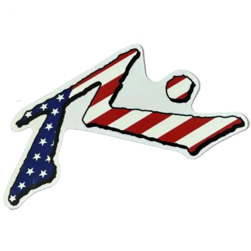 LARGE R DOT STICKERS