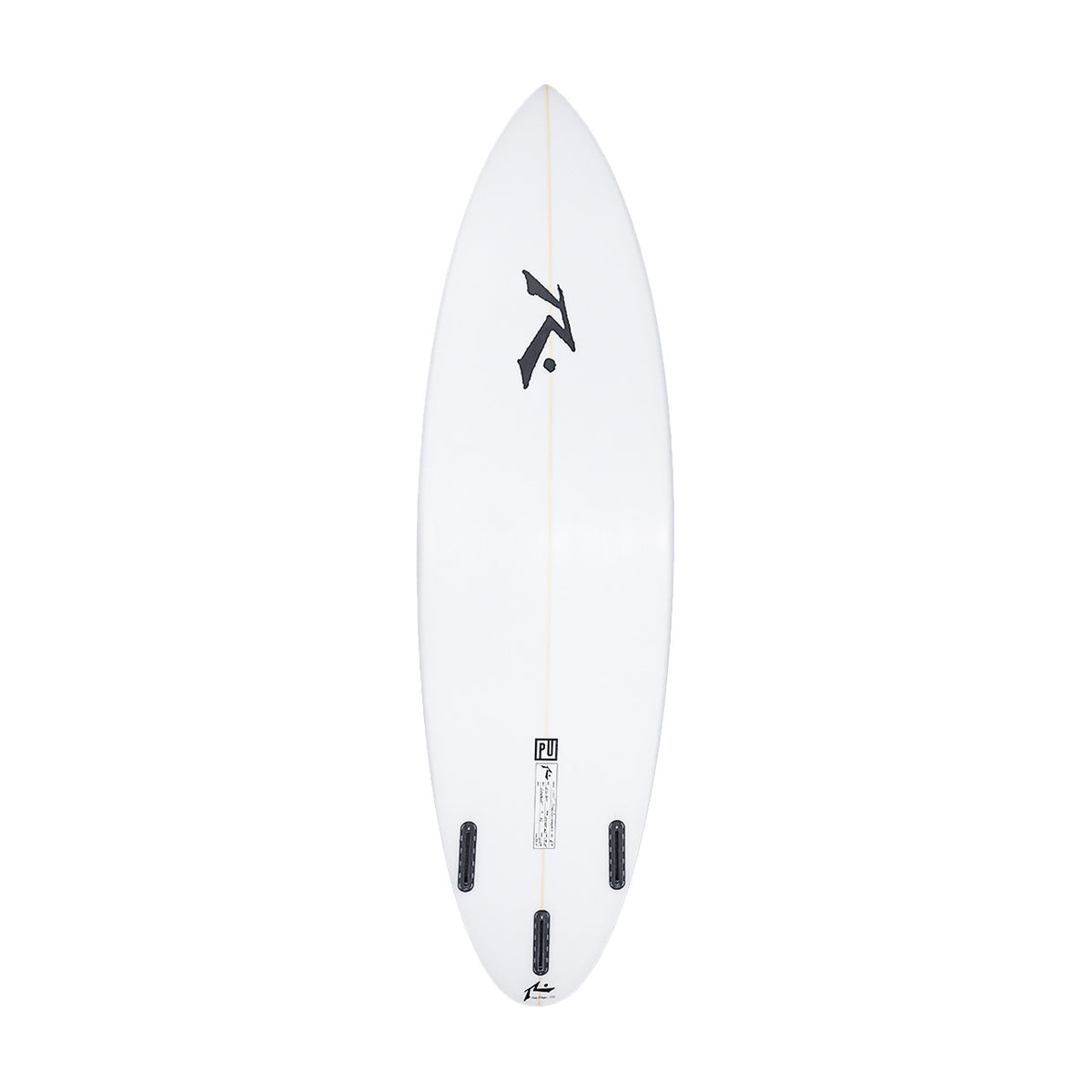 SD RT RE Round Tail Rapid Entry Shortboard - Bottom