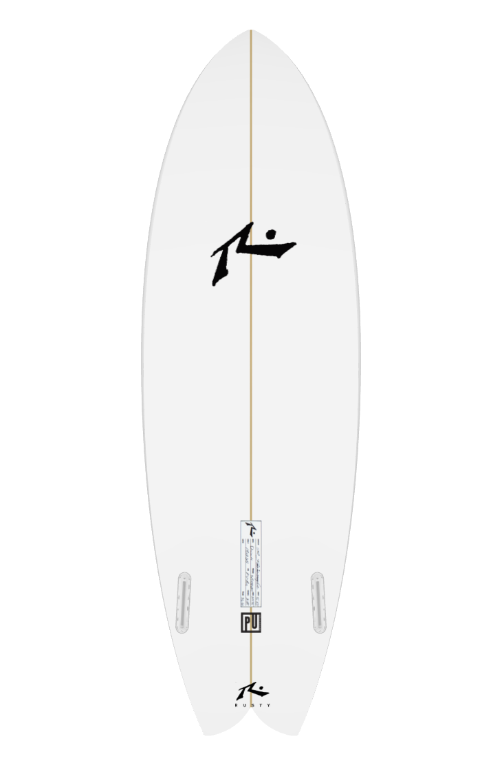 419 Fish 5'8" x 20.75 x 2.2 - 32L, Swallow, 2x Futures Fin Boxes, PU - ID:1175341