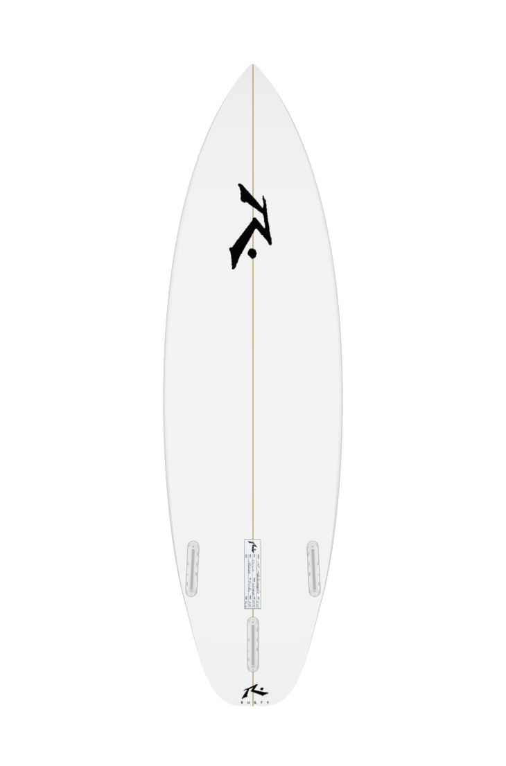 SD 5'8" x 18.56 x 2.45 - 27.2L, Squash, 3x Futures Fin Boxes, PU - ID:1173303