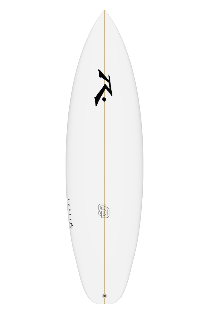 SD 6'0" x 19.13 x 2.55 - 32L, Squash, 3x Futures Fin Boxes, PU - ID:1173305