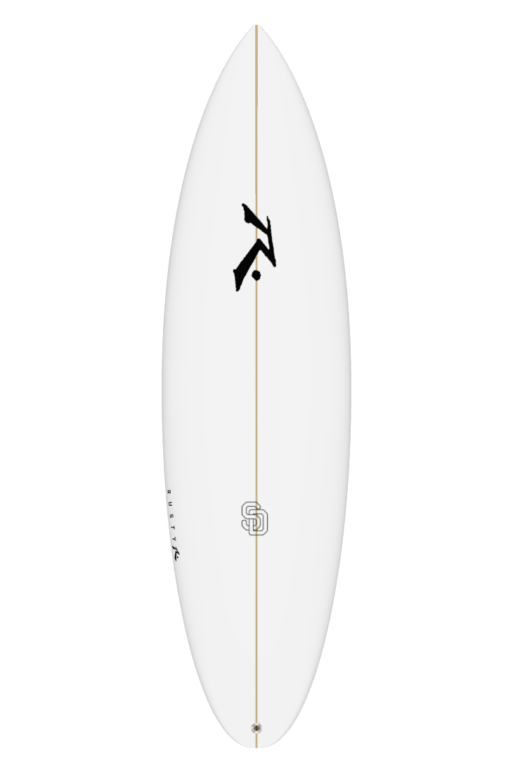 SD 6'2" x 19.6 x 2.6 - 34L, Round, 3x Futures Fin Boxes, PU - ID:1173306