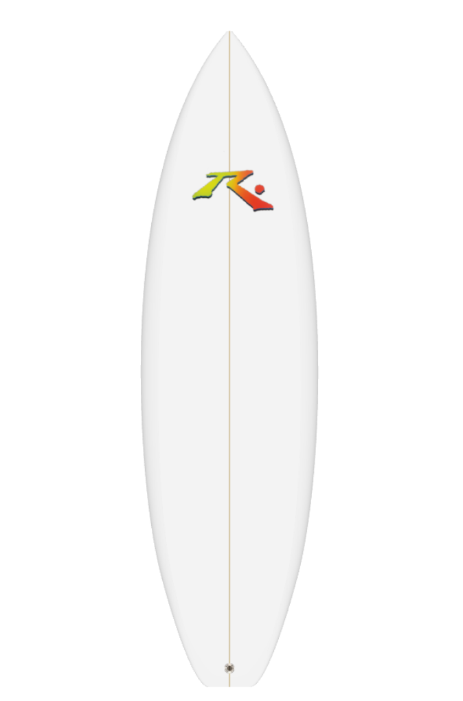 100$ Off! The Blade (No channels) 6'1" x 19.87 x 2.26 - 32.7L Squash, 3x Futures Fin Boxes, EPOLY