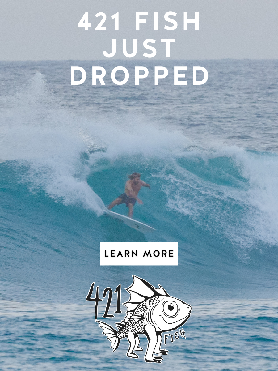 Wade Carmichael on the 421 Fish - Rusty Surfboards - Mobile