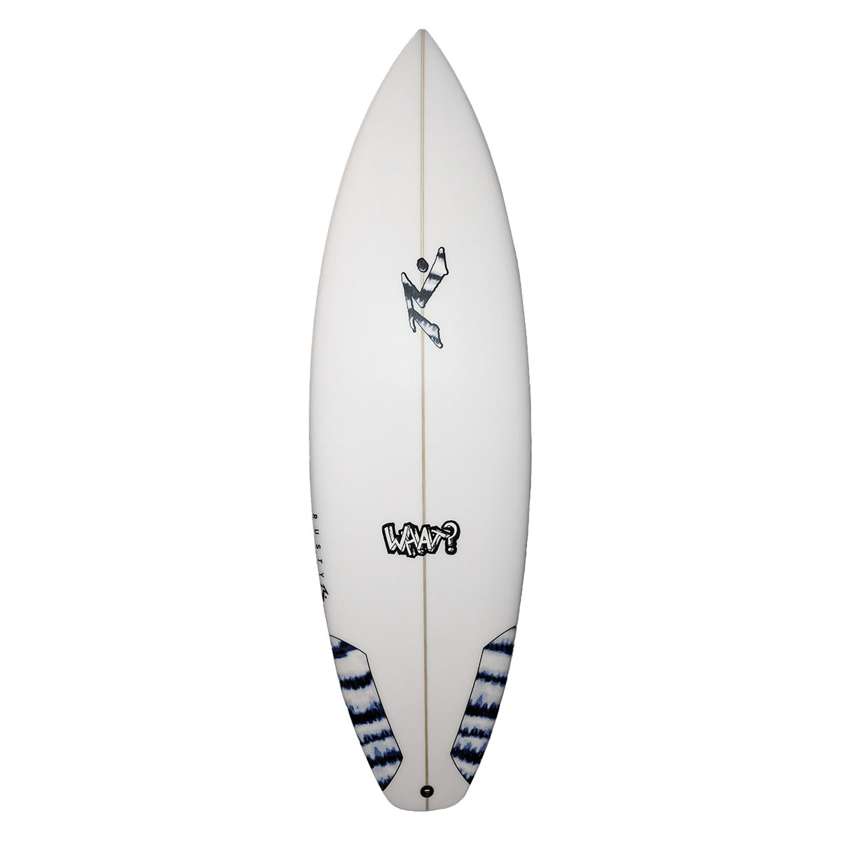 What? Grom - In Stock - Rusty Surfboards - Deck View