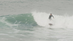 Kahana Kalama riding the Egg Not big board by Rusty Surfboards - Clip 2