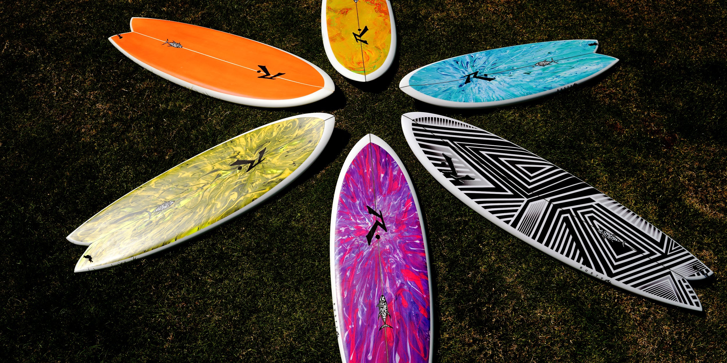 Rusty Boards 419 FIsh - Rusty Surfboards