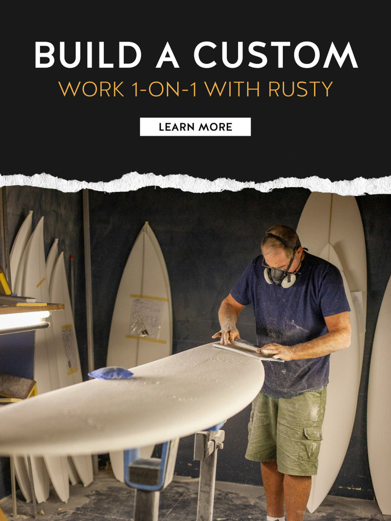 Rusty Surfboards | Innovation in Shaping Surfboards - EST 1985