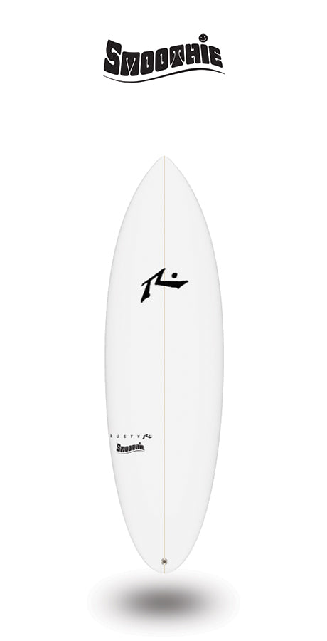 rusty custom Smoothie surfboard